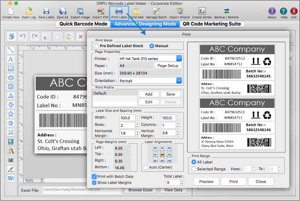 Print Settings